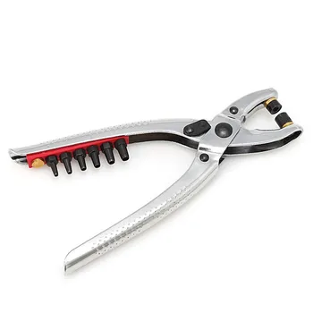 

Multifunctional Rivets Eyelet Hole Punch Pliers Outdoor Tool Easy Press Eyelets Grommets For Shoes Bags Leather Belt Pocket Tool