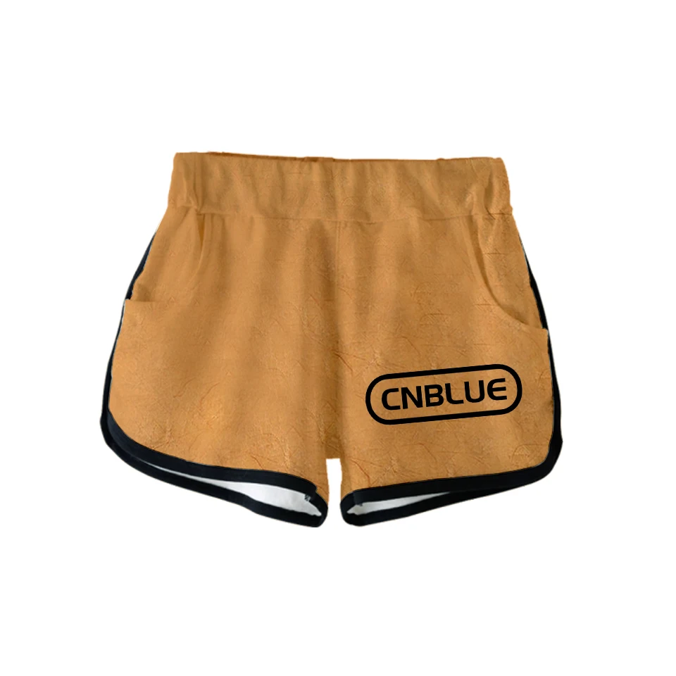 LUCKYFRIDAYF CNBlue Kpop 3D Summer Cool Shorts Women Popular Korean