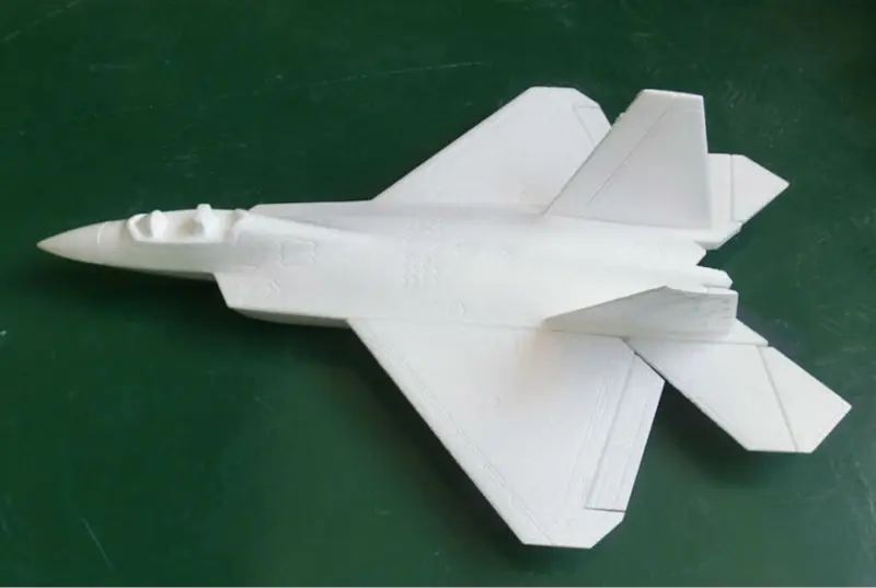 EPO F22 50 мм электрический RC модель самолета разобранный белый комплект|kit tool|kit
