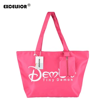 

EXCELSIOR Waterproof Women's Bags NEW Handbag Big Capacity Shopping Tote Zipper Shoulder Bag Lady Casual Purse Oxford Beach Bags