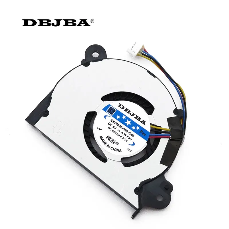 CPU Fan For ASUS VivoBook S200E X201E X201EP X202E Q200E X201EV KSB0505HB-CM54 Laptop Cooling Fan