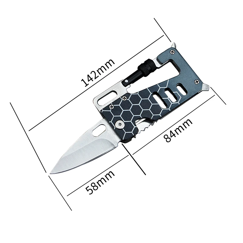 ELOS-Мини Портативный нож для кемпинга, складной карманный инструмент, инструменты для активного отдыха, многофункциональный инструмент для кемпинга, походов, охоты