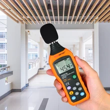 PEAKMETER PM6708 цифровой измеритель уровня шума Измеритель уровня звука 30-130 дБ измеритель уровня шума измерительный инструмент децибел контрольный тестер