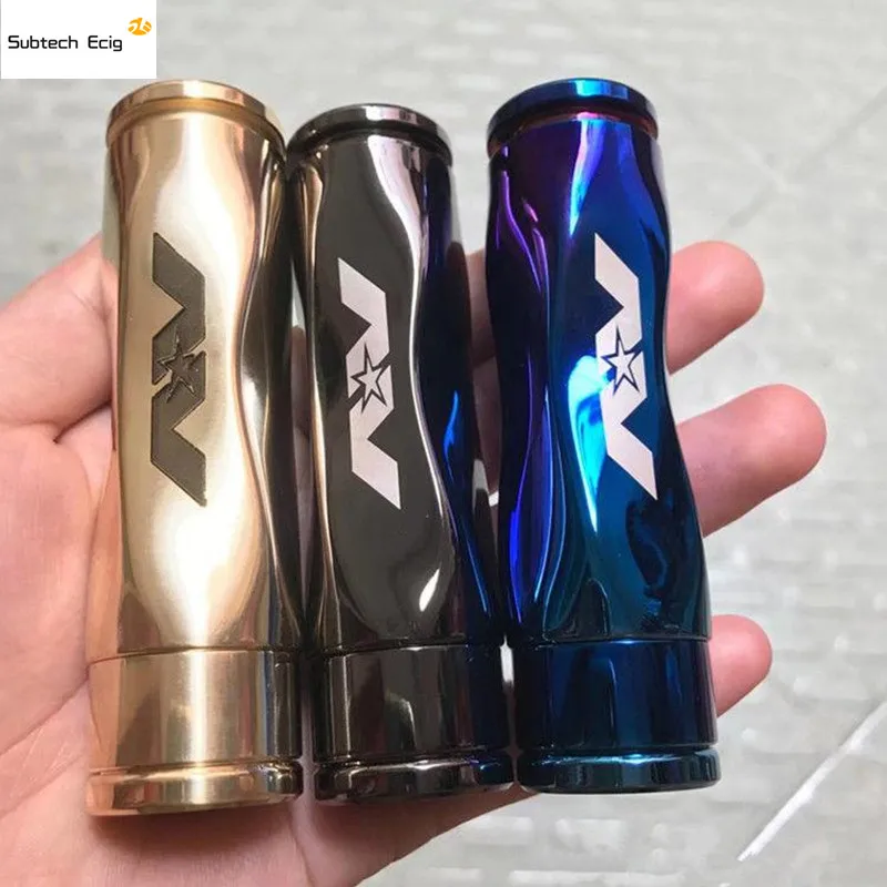 Новинка 2018 Avid Lyfe AV Twistgyre Mod с 3 цветными аккумуляторами 18650 24 диаметра 510 Thread мод mech