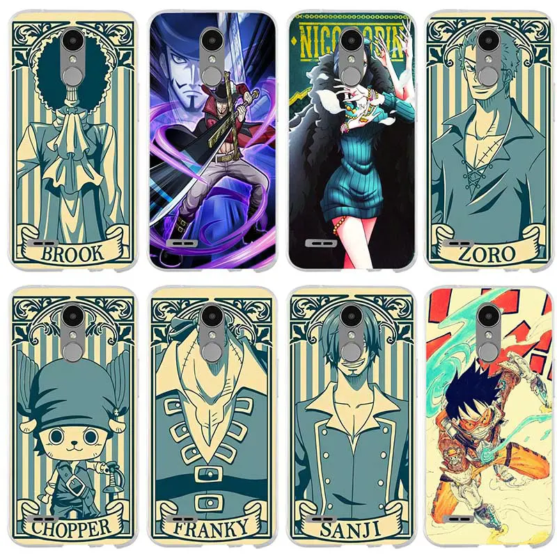 Soft TPU Phone Case Cover for LG G2 G3 Mini G4 G5 G6 K4 K7 K8 K10 2017 Nexus 5 5X V10 V20 V30 Straw Hat Pirates One Piece Luffy | Мобильные