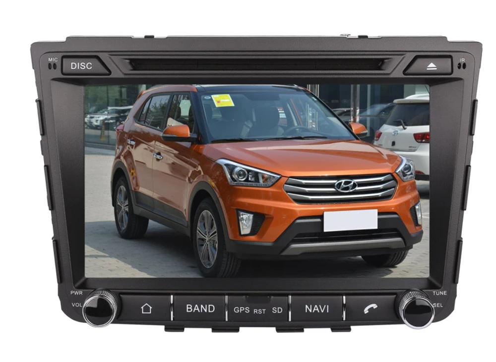 8'' Android 9.0 Car DVD Player gps navigation radio headunit auto for Hyundai iX25 2014~2016 4G RAM 64G ROM eight core PX6 radio off road gps