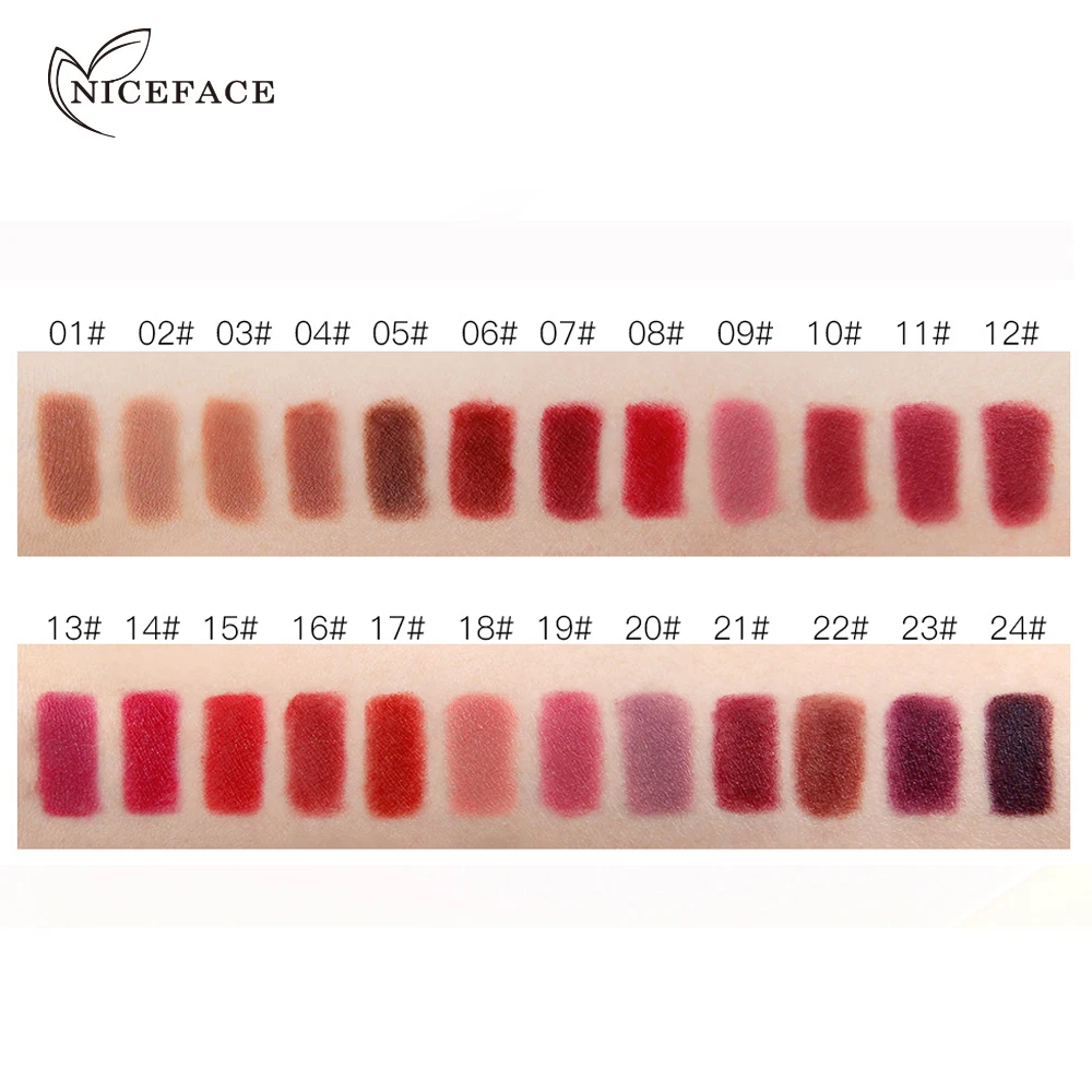 Soft Texture Matte Lipstick Set Long Lasting Waterproof Lipstick Pen Pencil Lip Sexy Lip Makeup Cosmetics Kit (9)