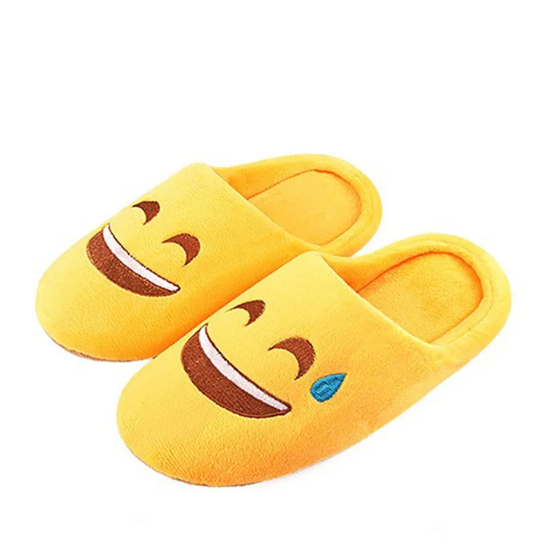 2019 New Embroidery Cute Emoji Soft Bottom Women Slippers Indoor Wood Floor Half Pack Home Shoes Silent Cotton Pantufas | Обувь