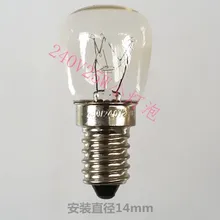 Лампочка для печи дезинфекция шкаф освещение лампы 220/240V25W Винт лампа накаливания лампы Термостойкие Пузырь