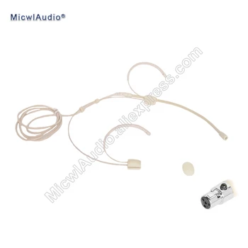 

Omidirectional Microdot Headset Ta4f Microphone For SHURE Wireless System Head-mounted Headworn-Mini XLR Connector 4SH-005