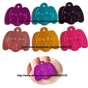 

2018hot sale new arrivedl dog face shapde pet tag pet id name tag dog tags pendant,free shipping