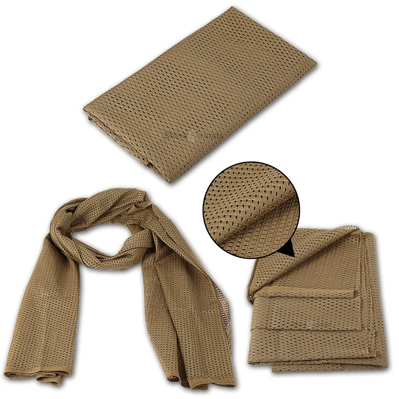 Tactical Scarf Mesh Breathable Winter Windproof Camouflage Warm Scarves for Hunting Shooting Airsoft RL37-0054 (7)