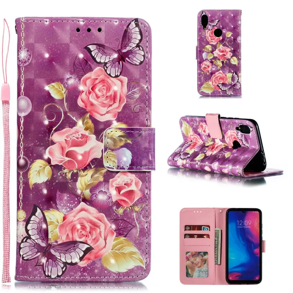 Для Remi (Реми) &quotконский хвост&quot Note7 Pro Note6 redmi 6 6a S2 Y2 Xiaomi 8 F1 x A2 MAX3 MIX2S 3D картина умные