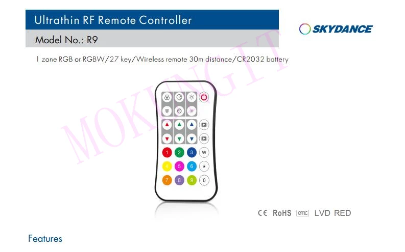 Комплект DMX контроллер SPI SC+ R9 RF SPI светодиодный пиксельный контроллер DC5V 12 V 24 V вход поддерживает WS2811/WS2812B/WS2801/LPD6803/P9813 IC