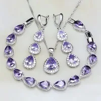 Trendy-Water-Drop-Purple-Sapphire-White-Topaz-Women-925-Sterling-Silver-Jewelry-Sets-Earrings-Pendant-Necklace.jpg_200x200