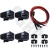 4pcs Led Spotlight Roof Light Lampshade For 1/10 RC Crawler Car Traxxas TRX4 Defender RC4WD D90 D110 Axial Scx10 90046 CC01 TF2 ► Photo 3/6