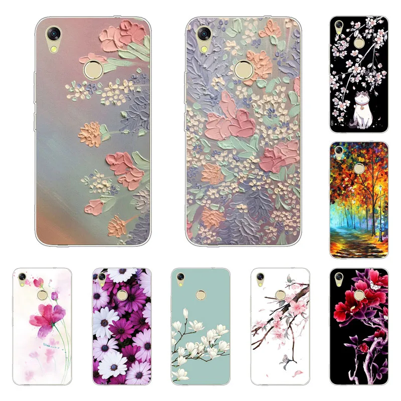 

Infinix Hot 5 X559 Case,Silicon Full flower Painting Soft TPU Back Cover for Infinix Hot5 X559 X559C protect Phone bags