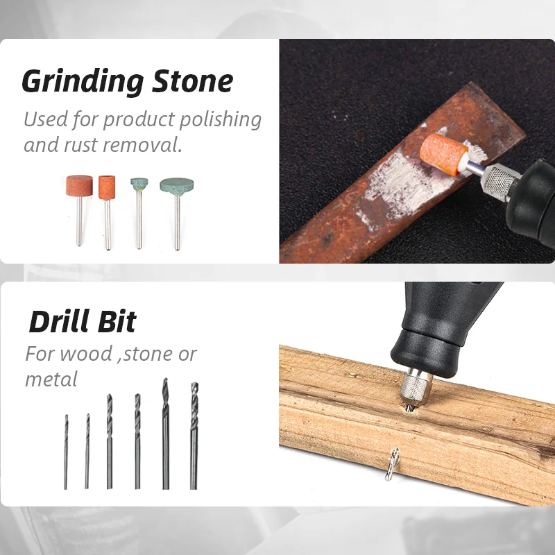 Mini Electric Grinder Variable Speed Mini Dremel