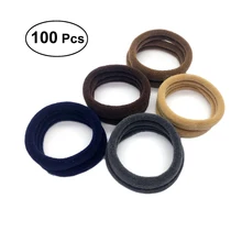 ETEREAUTY, 100 шт., резинка для волос, эластичные резинки, аксессуары для волос для женщин, Галстуки для волос, повязка на голову, женский головной Убор