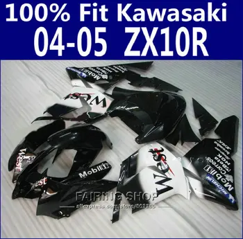 

West Fairings For Kawasaki Ninja zx10r zx-10r 2004 2005 04 05 Free Customize Fairing kit x100