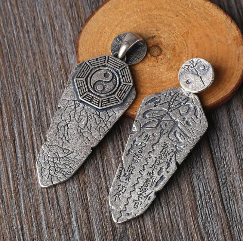 S925 Sterling Silver Religous Jewelry Peace Couple Lovers Pendant (FGL) | Украшения и аксессуары