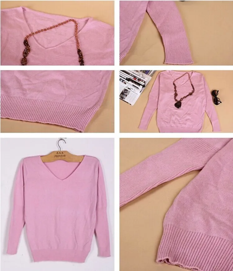 batwing SHEEP sexy women fashion loose cashmere pullover v-neck TAILOR discount size Last sweaters sweater Spring 100% Stop118 autumn plus wool 2019 sleeve 20 batwing SHEEP sexy women 20