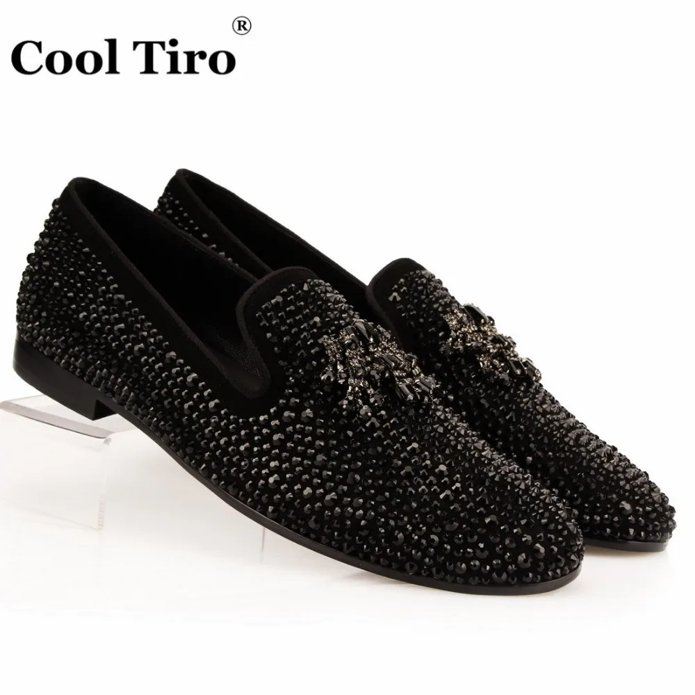 mens black dress shoes loafers