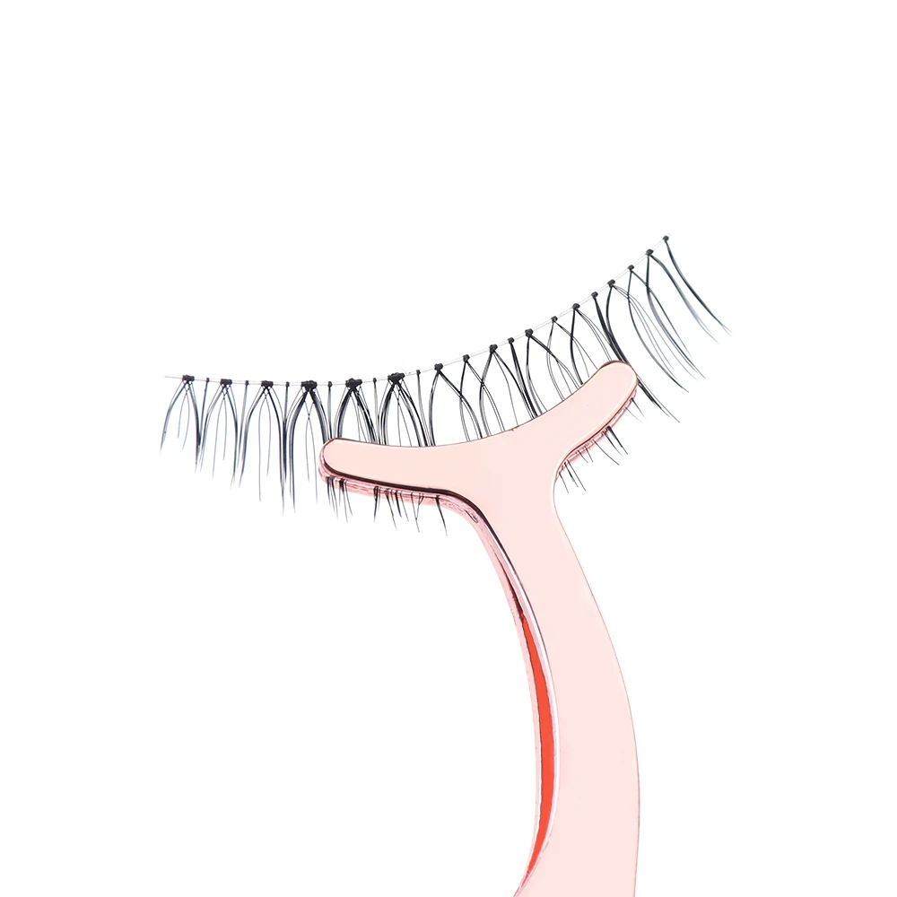 1 шт. профессиональная Роза Золотые пинцеты для бровей накладной Маникюр щипцы для ресниц удлинитель щипцы для бровей зажим для макияжа инструмент SA737