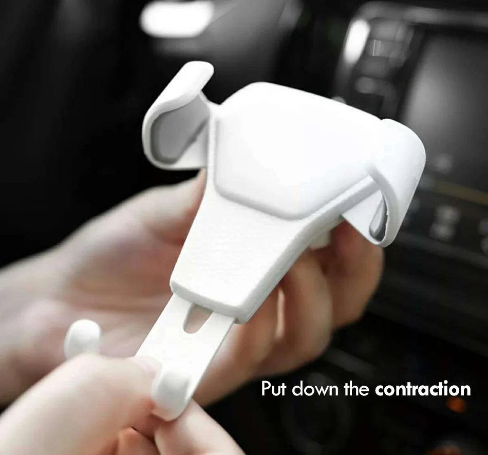 Universal Gravity Car Phone Holder Stand Air Vent 360 Degree Rotation For iphone X 8 Xiaomi Samsung Mobile Auto Support Bracket (8)