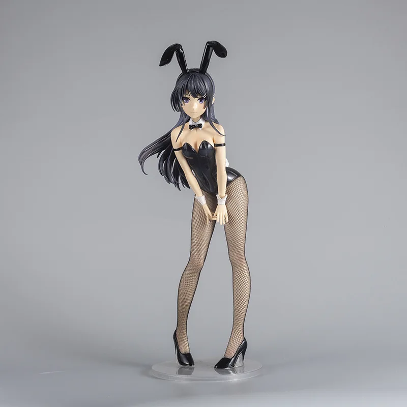 39,5 см сексуальная девушка фигура аниме негодяй не мечта кролика девушка Senpai Sakurajima Mai ПВХ фигурка аниме модель игрушки