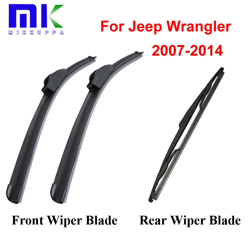 Introducir 32+ imagen 2007 jeep wrangler wiper blade size