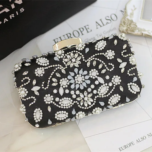 2016 clutch banquet women 's handbag dinner clutch diamond rhinestone