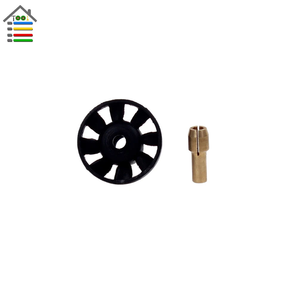 

AUTOTOOLHOME Grinder Black Dust Blower Collet Nut Thread 9/32-40 Tools Accessories for Dremel 3000 4000