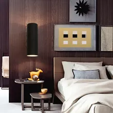 Простой современный светодиодный настенный светильник, наружный настенный светильник, настенный светильник ing Ip65, водонепроницаемый садовый настенный светильник, алюминиевые светильники для крыльца