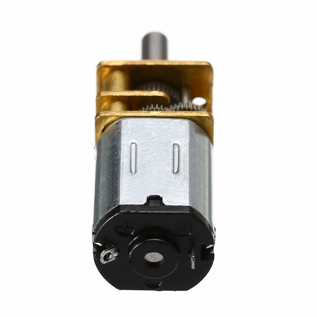 30RPM N20 Speed Reduction Gear Motors DC 6V Micro Speed Gear Motor with Metal Gearbox Wheel  For RC Car Robot Model