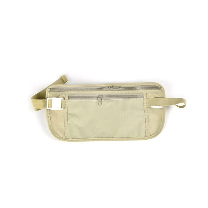 

Outdoor Cloth Phone Bag Waist Belt Bag Travel Anti-theft Invisible Phone Passport Cash Pouch Dropshiping