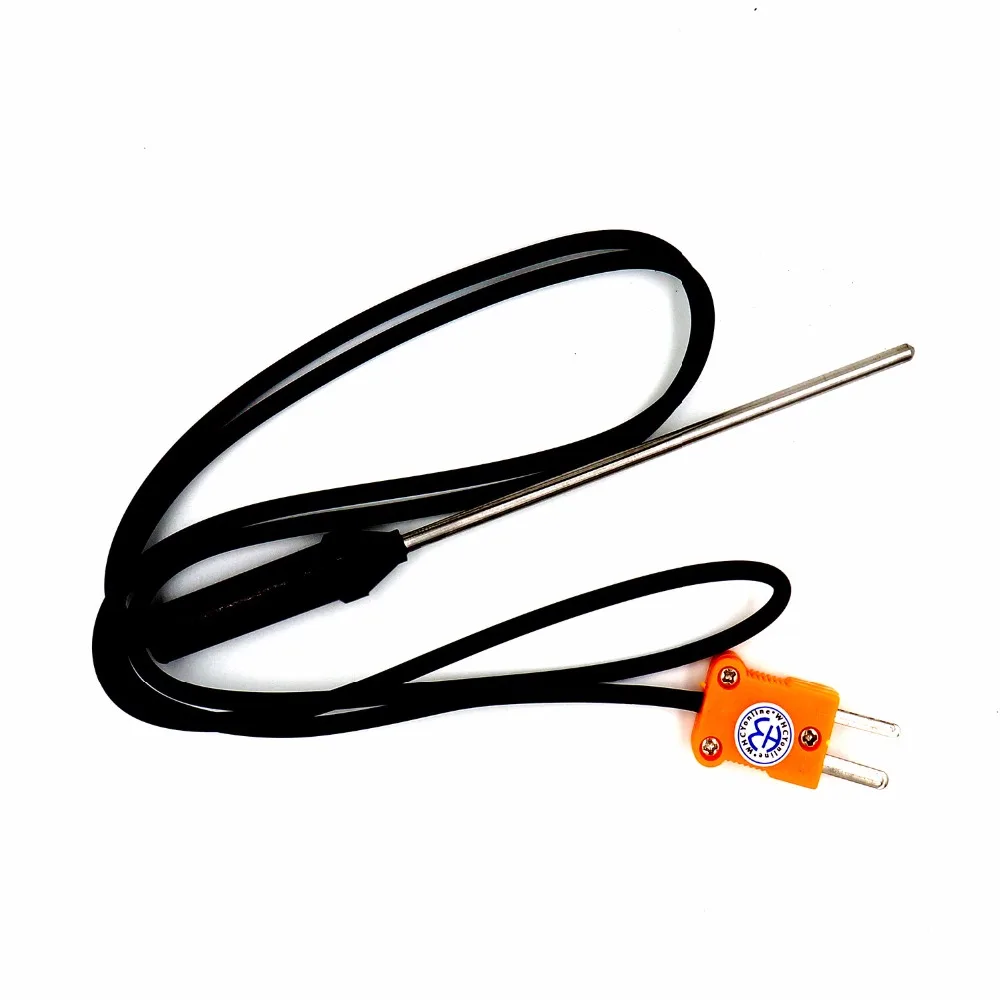 

WHCYonline New 1 pcs TP02 TP-02 TP 02 K Type Thermocouple Probe Sensor Temperature Controller with Wire Cable TP-02