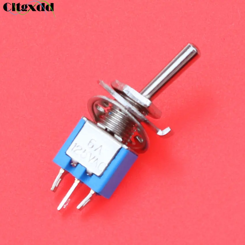Миниатюрный мини переключатель Cltgxdd 1 шт. 6A 125 В переменного тока 3pin 6pin вкл. ВКЛ. SPDT 2