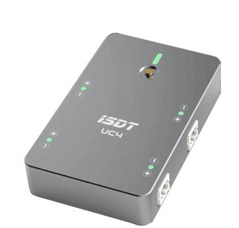 4 in 1 ISDT UC4 18W 4x1.5A 1S MINI Smart Battery Charger With Type C Input PH2.0 Output For RC Drone Quadcopter Lipo