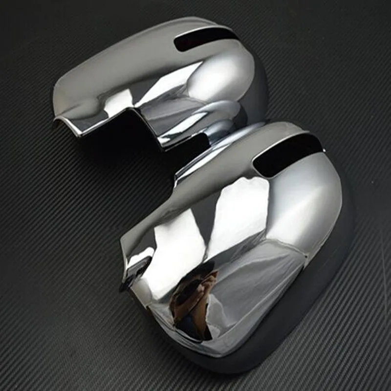 For Mitsubishi Outlander 2013 2014 rearview mirror cover side mirror cover special modified ABS Chrome trim 2pcs per set