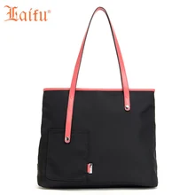 

Laifu Fashion Women Handbag Tote Shoulder Bag Diaper Bag Large Capacity Nylon Waterproof Lightweight