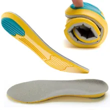 1 пара унисекс ортопедическая стелька-ступинатор спортивная обувь пены памяти амортизация Беговая Подушка Баскетбол бег спортивные стельки для обуви