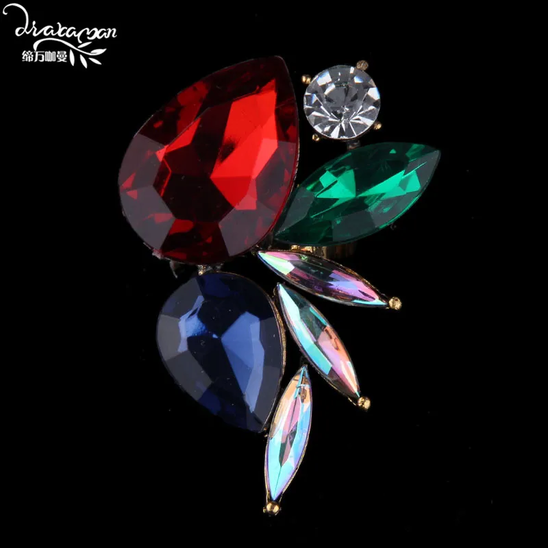 

Dvacaman Brand 2017 Heart Shaped Crystal Rings For Women Colorful Rhinestone Wedding Charm Rings Wholesale Statement Jewelry N89