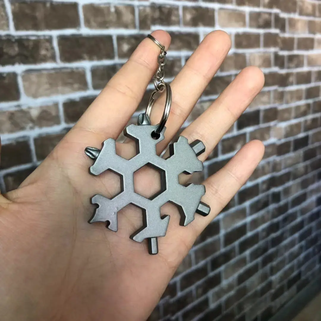 Snowflake Shape Multi-Function Wrench Gadget Hexagon Snowflake Shape Multi-Function Wrench Gadget Hexagon