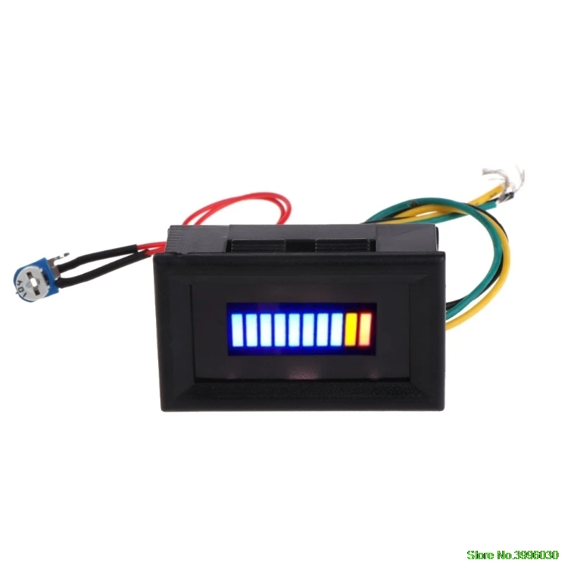

12V Universal Motorcycle Car Oil scale meter LED Oil Fuel level Gauge Indicator