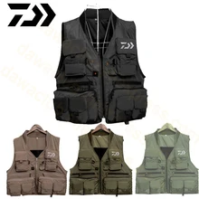 2019 жилет для рыбалки Dawa, жилет для рыбалки Быстросохнущий, дышащая рыболовная куртка, спортивный жилет для выживания на открытом воздухе с отраженсветильник 2019 жилет для рыбалки Dawa, жилет для рыбалки Быстросохнущий, дышащая рыболовная куртка, спортивный жилет для выживания на открытом воздухе с отраженсветильник