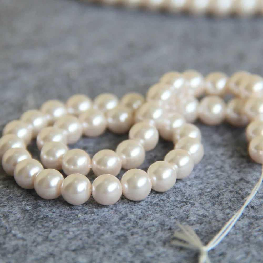 Жемчужные бусины в виде ракушек 8 мм|pearl beads|wholesale pearl beadsbead wholesale |