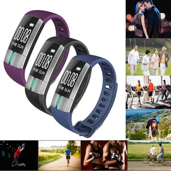 

Smart Wrist Watch Bluetooth G20 Blood Pressure ECG Date Heart Rate Monitor Wristband Standby 15 day For Android IOS 2018**