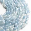 4-8mm Natural Irregular Genuine Aquamarina Larimar Apatite Moonstone Stone Beads for Jewelry Making DIY Bracelet 15''Strand ► Photo 3/6