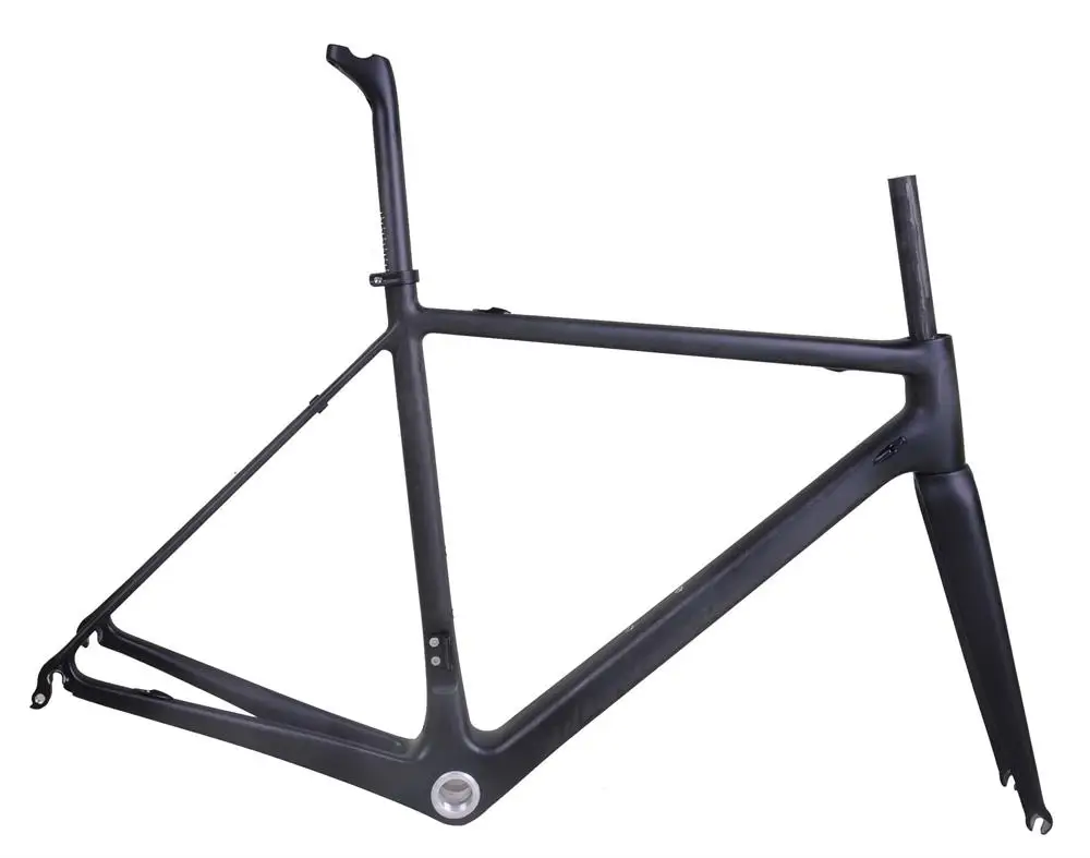 

Superlight Carbon Road Bike Frame UD Matte Cycling Bicycle Frameset DI2 compatible BSA BB30